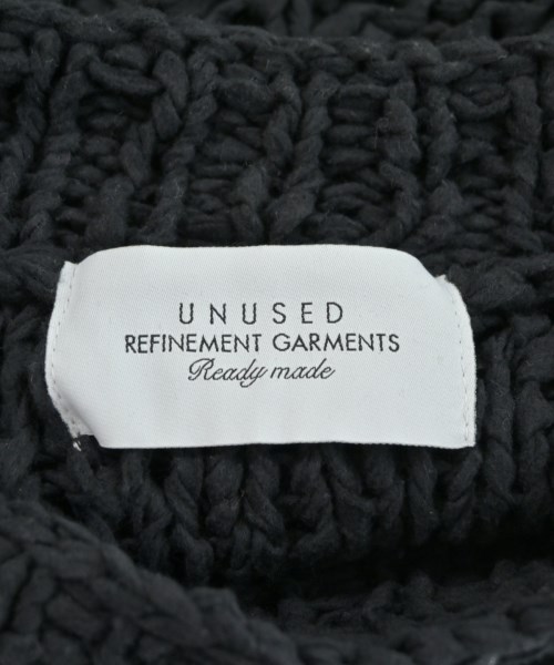 UNUSED（アンユーズド）ニット・セーター 黒 サイズ:4(XL位) メンズ/2200668330084