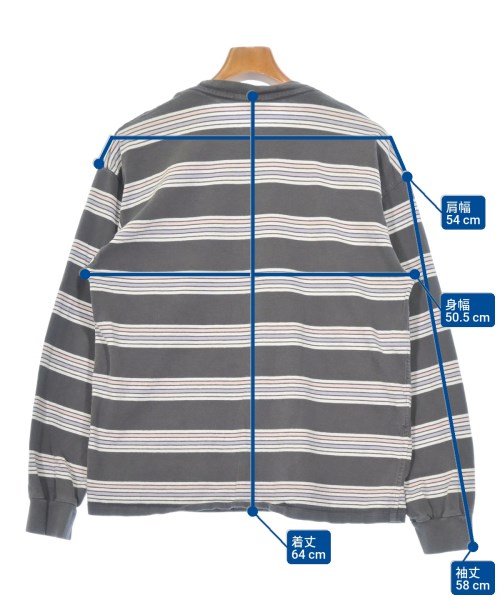 UNUSED（アンユーズド）Tシャツ・カットソー グレー サイズ:0(XS位) メンズ/2200670416059