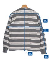 UNUSED（アンユーズド）Tシャツ・カットソー グレー サイズ:0(XS位) メンズ/2200670416059