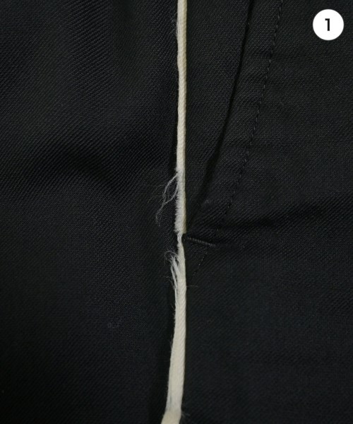 UNUSED（アンユーズド）スラックス 黒 サイズ:1(S位) メンズ/2200671568115