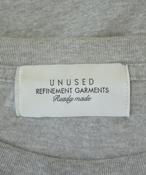 UNUSED（アンユーズド）Tシャツ・カットソー グレー サイズ:4(XL位) メンズ/2200721390024