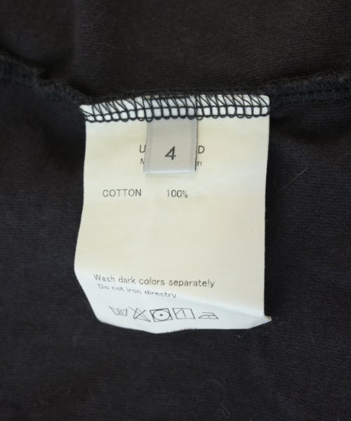 UNUSED（アンユーズド）Tシャツ・カットソー 黒 サイズ:4(XL位) メンズ/2200721390031