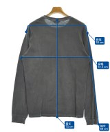 UNUSED（アンユーズド）Tシャツ・カットソー グレー サイズ:1(S位) メンズ/2200681075023