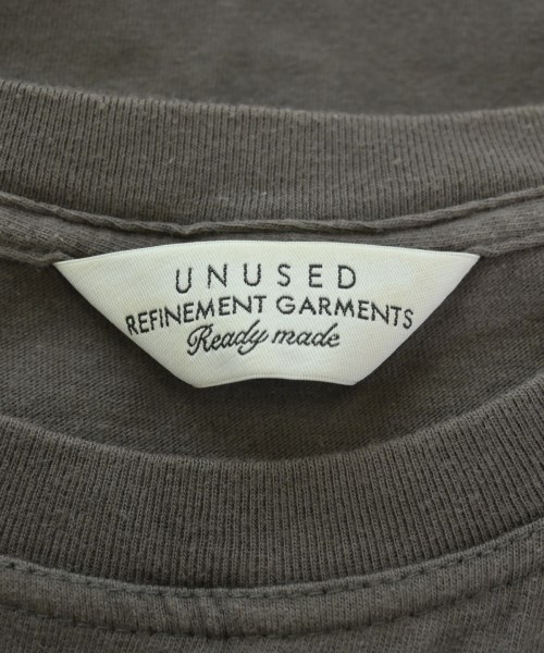 UNUSED（アンユーズド）Tシャツ・カットソー グレー サイズ:1(S位) メンズ/2200681075030