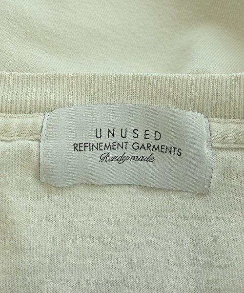 UNUSED（アンユーズド）Tシャツ・カットソー 白 サイズ:4(XL位) メンズ/2200680056047