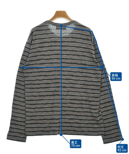 UNUSED（アンユーズド）Tシャツ・カットソー グレー サイズ:1(S位) メンズ/2200682814034