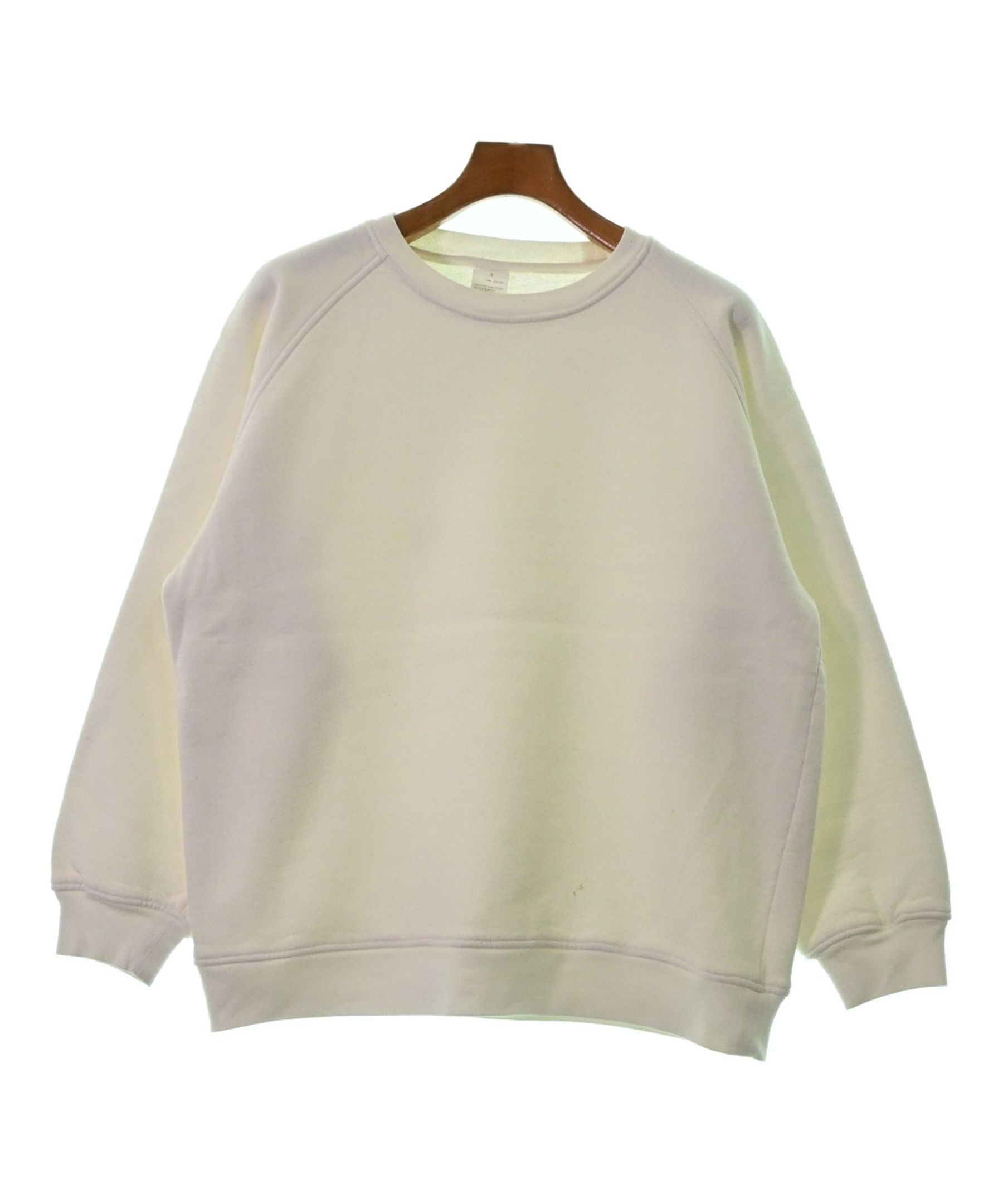 COMOLI（コモリ）スウェット 白 サイズ:2(M位) メンズ/2200429221187