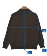 COMOLI（コモリ）ニット・セーター 茶 サイズ:0(XS位) メンズ/2200635565129