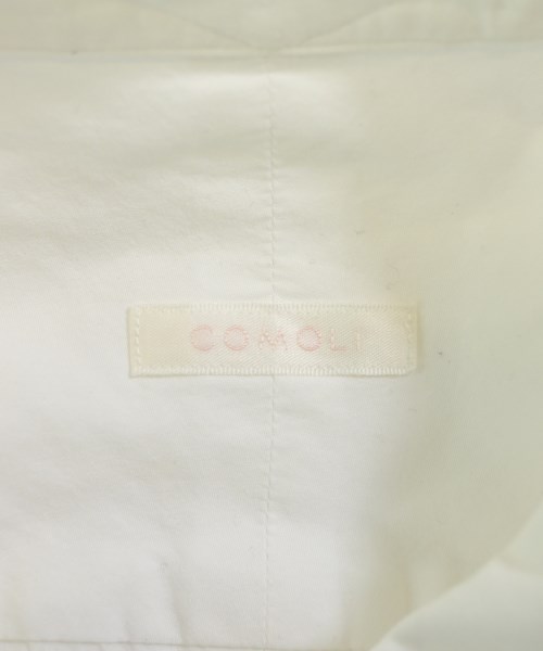 COMOLI（コモリ）カジュアルシャツ 白 サイズ:4(XL位) メンズ/2200636143029