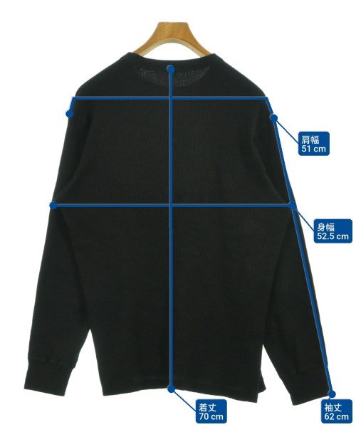 COMOLI（コモリ）Tシャツ・カットソー 黒 サイズ:3(L位) メンズ/2200635349033