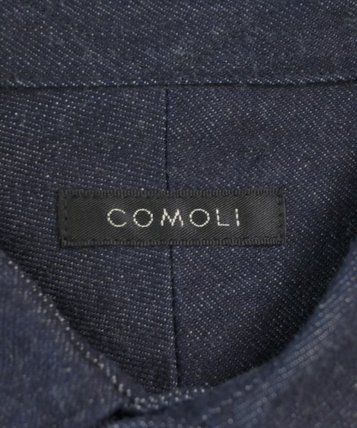 COMOLI（コモリ）カジュアルシャツ 紺 サイズ:1(S位) メンズ/2200624009054