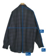 COMOLI（コモリ）カジュアルシャツ 紺 サイズ:3(L位) メンズ/2200637638043