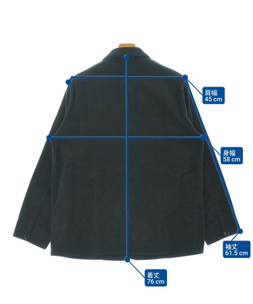 COMOLI（コモリ）カジュアルジャケット 黒 サイズ:2(M位) メンズ/2200624483021