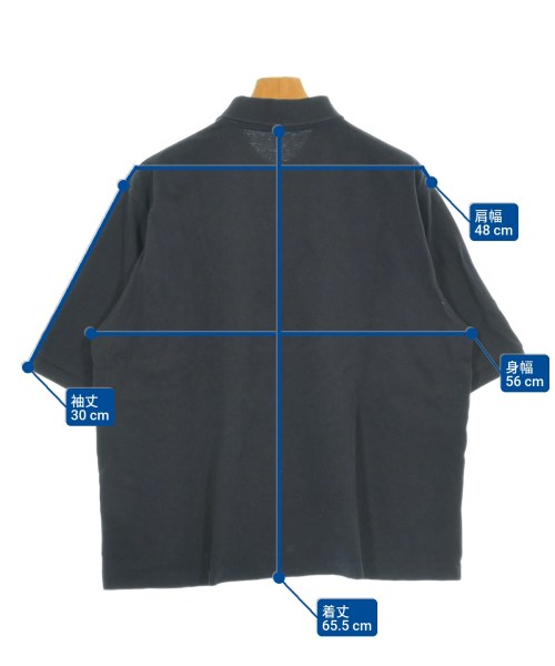 COMOLI（コモリ）ポロシャツ 紺 サイズ:2(M位) メンズ/2200626115128