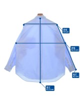 COMOLI（コモリ）カジュアルシャツ 青 サイズ:2(M位) メンズ/2200626115159