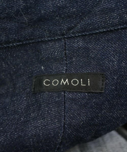 COMOLI（コモリ）カジュアルシャツ 紺 サイズ:2(M位) メンズ/2200626115203
