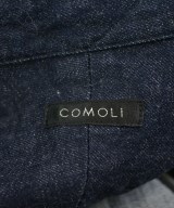COMOLI（コモリ）カジュアルシャツ 紺 サイズ:2(M位) メンズ/2200626115203