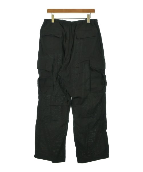COMOLI（コモリ）カーゴパンツ 黒 サイズ:3(L位) メンズ/2200640684143