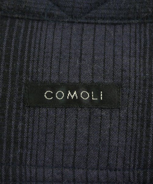 COMOLI（コモリ）カジュアルシャツ 紺 サイズ:2(M位) メンズ/2200641801013