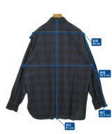 COMOLI（コモリ）カジュアルシャツ 紺 サイズ:2(M位) メンズ/2200641801013