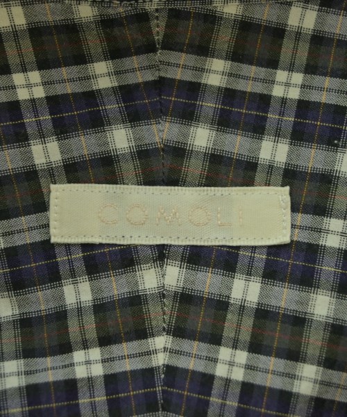 COMOLI（コモリ）カジュアルシャツ 紺 サイズ:3(L位) メンズ/2200641801020