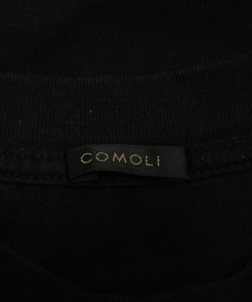 COMOLI（コモリ）Tシャツ・カットソー 黒 サイズ:3(L位) メンズ/2200642253057