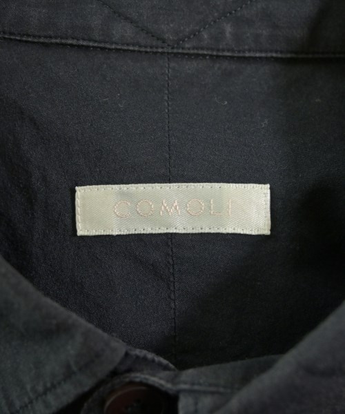 COMOLI（コモリ）カジュアルシャツ 紺 サイズ:1(S位) メンズ/2200642253125