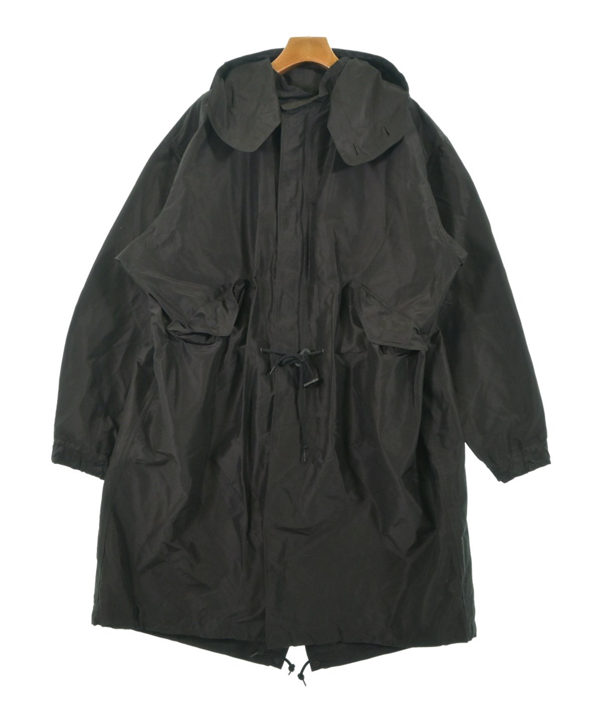 COMOLI（コモリ）モッズコート 黒 サイズ:2(M位) メンズ/2200631589013