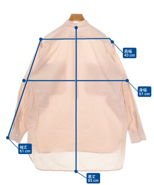 COMOLI（コモリ）カジュアルシャツ ピンク サイズ:2(M位) メンズ/2200641842016