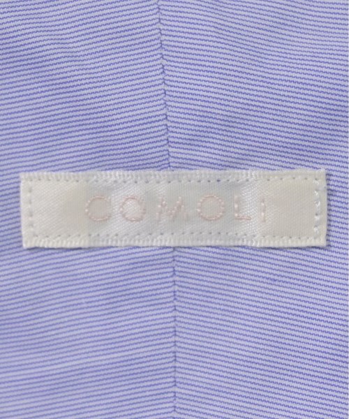 COMOLI（コモリ）カジュアルシャツ 青 サイズ:3(L位) メンズ/2200641842023