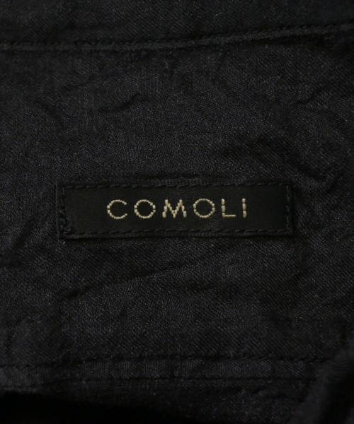 COMOLI（コモリ）カジュアルシャツ 黒 サイズ:2(M位) メンズ/2200641842061