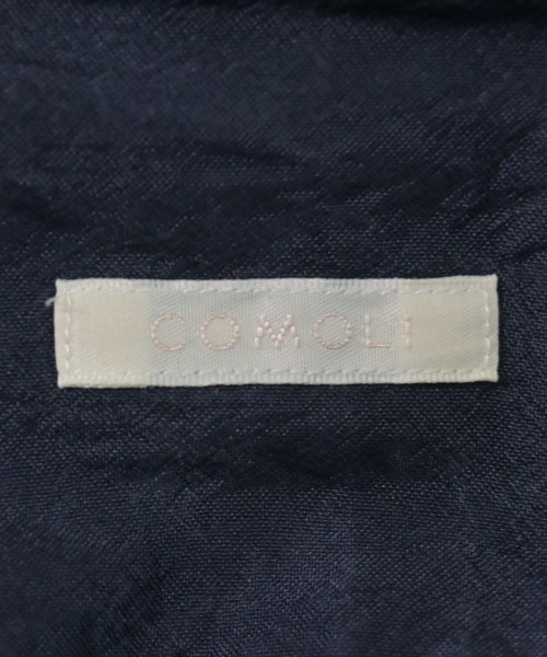 COMOLI（コモリ）カジュアルシャツ 紺 サイズ:2(M位) メンズ/2200641842078