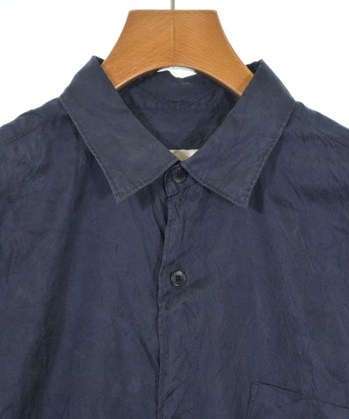 COMOLI（コモリ）カジュアルシャツ 紺 サイズ:2(M位) メンズ/2200641842078