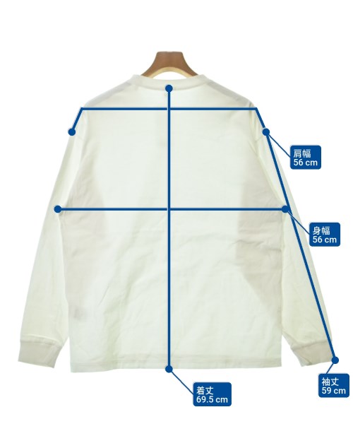 COMOLI（コモリ）Tシャツ・カットソー 白 サイズ:3(L位) メンズ/2200638236101