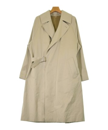 COMOLI ベージュ ステンカラーコート COMOLI（コモリ）ステンカラーコート ベージュ サイズ:2(M位) メンズ