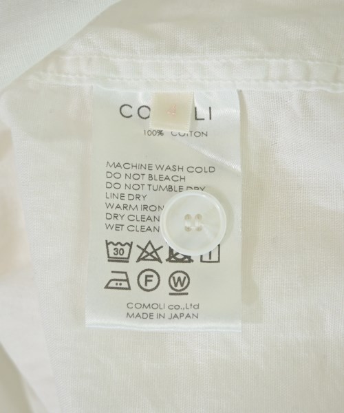 COMOLI（コモリ）その他 白 サイズ:4(XL位) メンズ/2200621773040