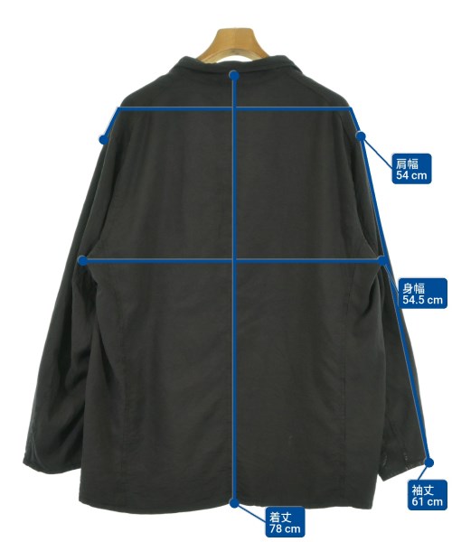 COMOLI（コモリ）カジュアルジャケット 黒 サイズ:2(M位) メンズ/2200622209036