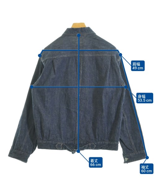 COMOLI（コモリ）デニムジャケット 紺 サイズ:2(M位) メンズ/2200622583013