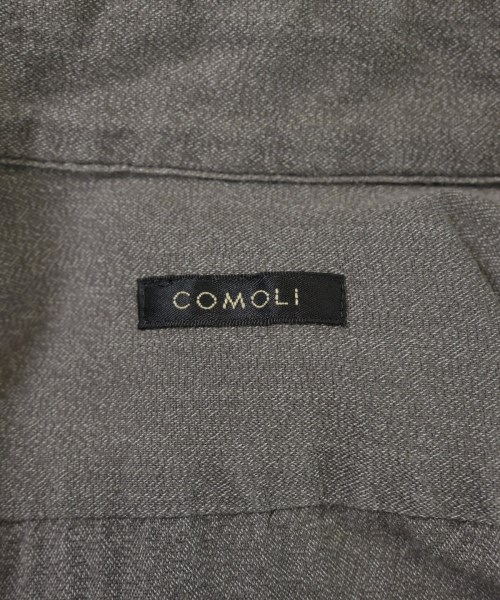 COMOLI（コモリ）カジュアルシャツ グレー サイズ:2(M位) メンズ/2200626185053