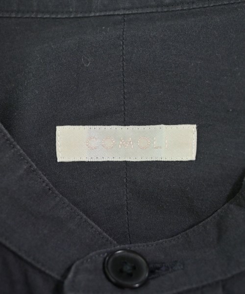 COMOLI（コモリ）カジュアルシャツ 紺 サイズ:3(L位) メンズ/2200627887031