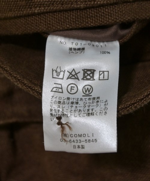 COMOLI（コモリ）その他 茶 サイズ:2(M位) メンズ/2200628308047