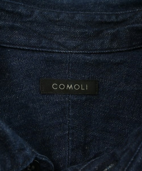 COMOLI（コモリ）カジュアルシャツ 青 サイズ:3(L位) メンズ/2200628308092