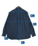 COMOLI（コモリ）カジュアルシャツ 青 サイズ:3(L位) メンズ/2200628308092