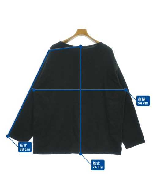 COMOLI（コモリ）Tシャツ・カットソー 黒 サイズ:4(XL位) メンズ/2200628308122