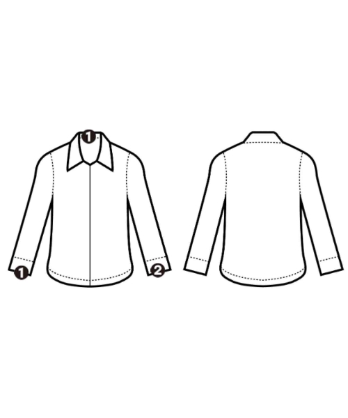 COMOLI（コモリ）カジュアルシャツ 紫 サイズ:2(M位) メンズ/2200629001046