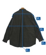 COMOLI（コモリ）カジュアルシャツ 黒 サイズ:5(XXL位) メンズ/2200629808010