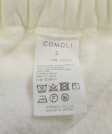 COMOLI（コモリ）スウェットパンツ 白 サイズ:2(M位) メンズ/2200630684016
