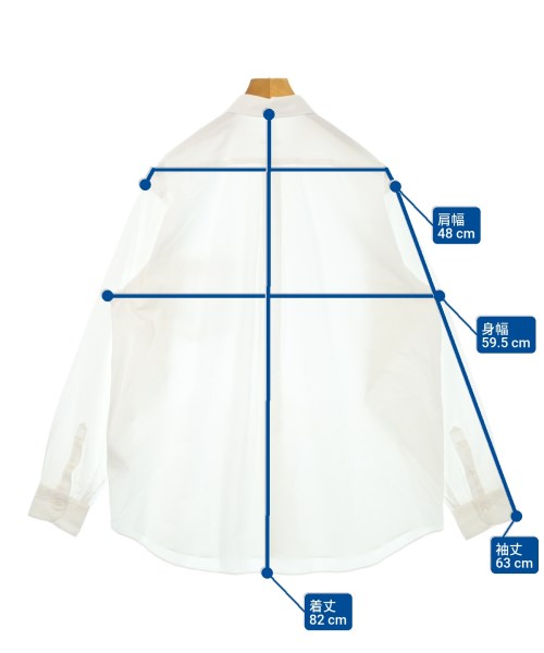 COMOLI（コモリ）カジュアルシャツ 白 サイズ:2(M位) メンズ/2200630839027