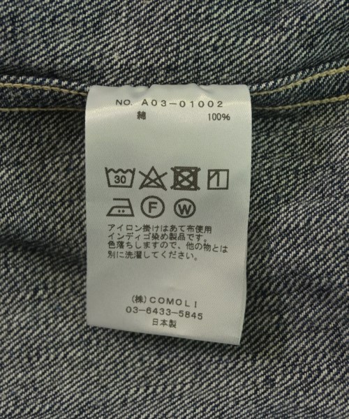 COMOLI（コモリ）カバーオール 紺 サイズ:2(M位) メンズ/2200630962039