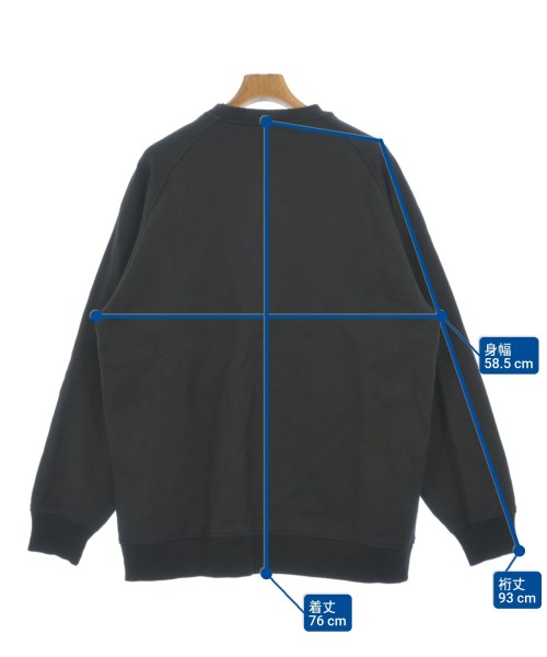 COMOLI（コモリ）スウェット 黒 サイズ:4(XL位) メンズ/2200630161029